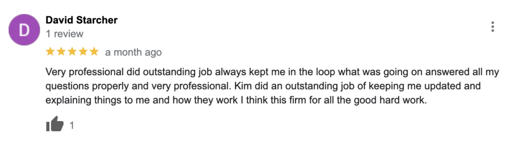 What Our Charleston, WV Clients Are Saying About US
